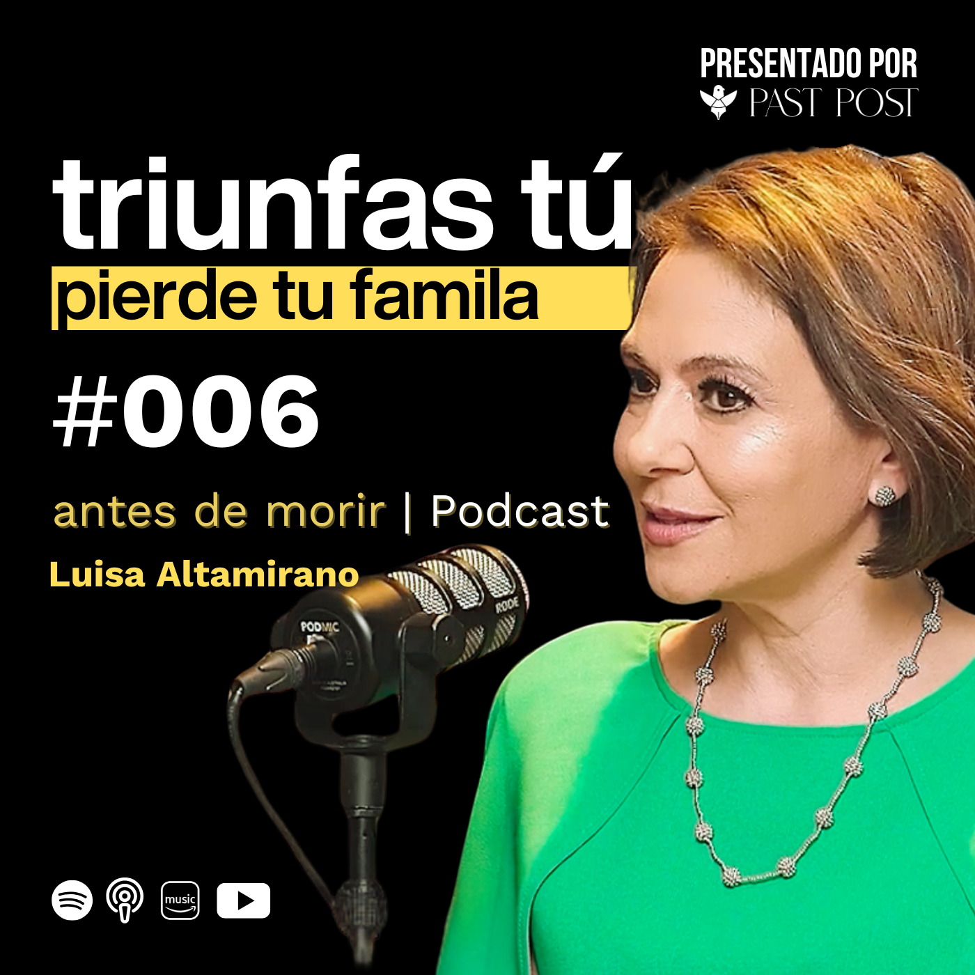 Triunfas tú, pero pierde tu familia con Luisa Altamirano | antes de ...