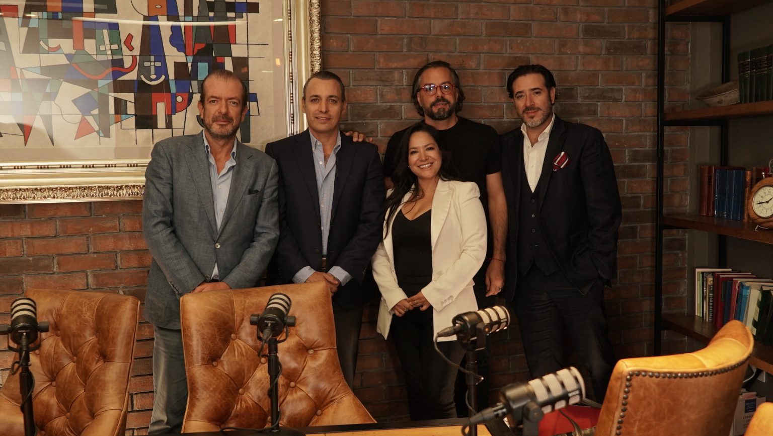 Juan Manuel Ortega, Juan Carlos Arouesty, Nydia Vazquez, Miguel Farrell, Juan Carlos Bolaños Ep 12