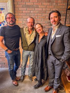 Juan Manuel Ortega, Juan Carlos Bolaños, Miguel Farrell y Nat Ferriz