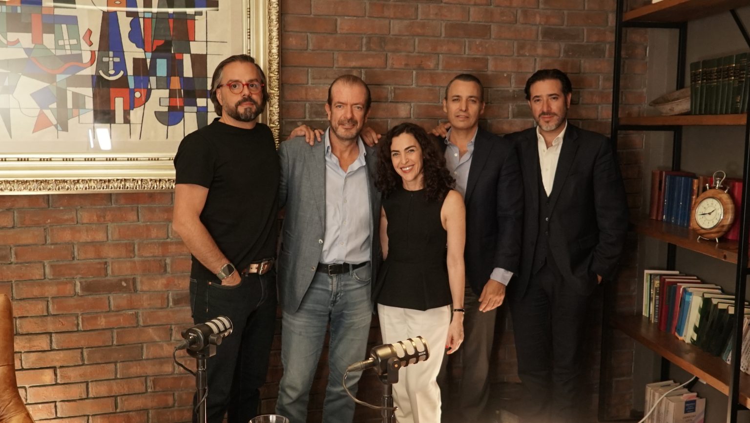 Miguel Farrell, Juan Manuel Ortega, Vanessa Coppel, Juan Carlos Arouesty, Juan Carlos Bolaños Ep 13