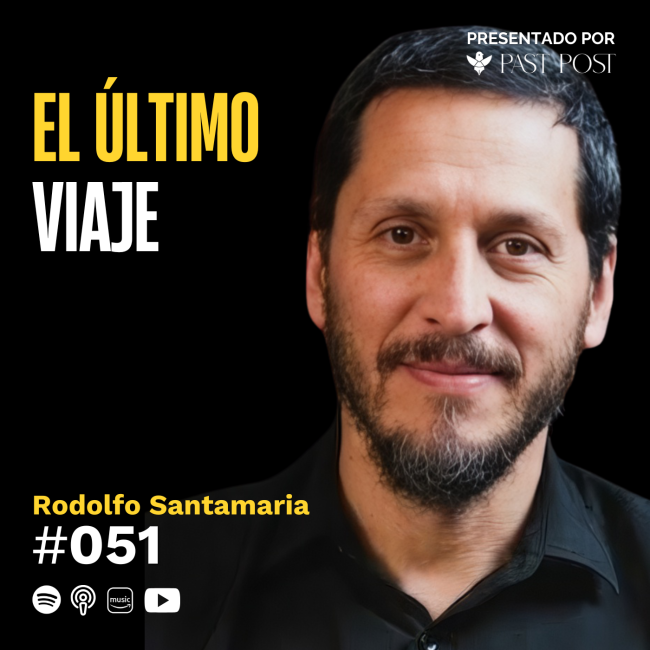 Caratula Rodolfo Troncoso en Antes de Morir Podcast EL ultimo viaje Ep 51